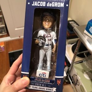 Jacob deGrom Cy Young 2018 Mets Bobble Head
